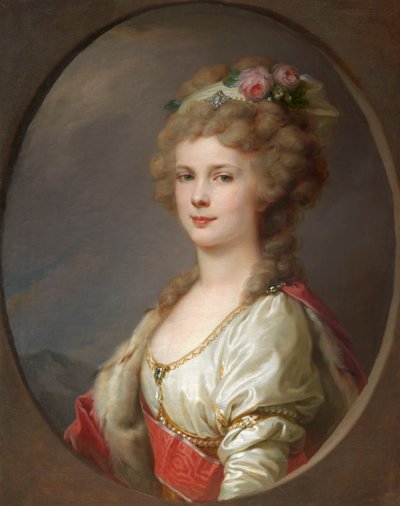 Elena Pavlovna of Russia by Giovanni Battista Lampi
